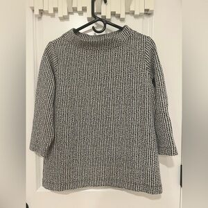 Ann Taylor Monochrome Knit Dress